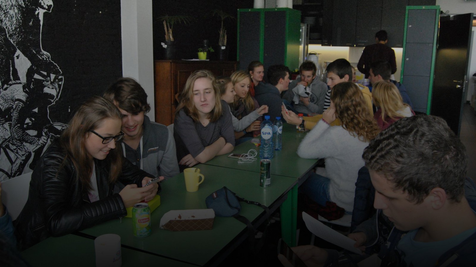 Gezelligheid troef hier!