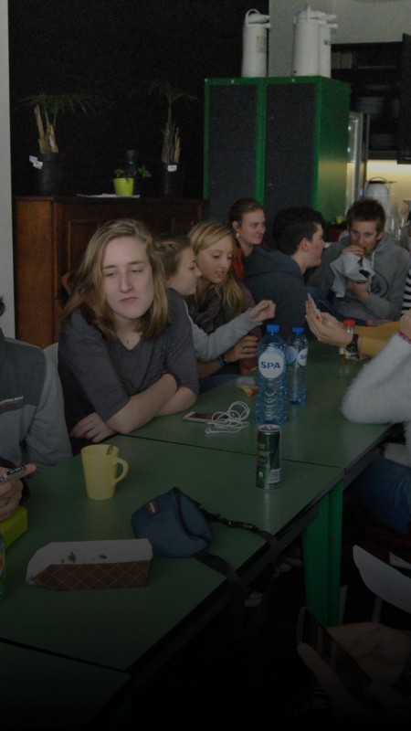 Gezelligheid troef hier!